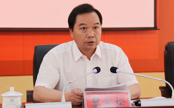 黎家松讲话