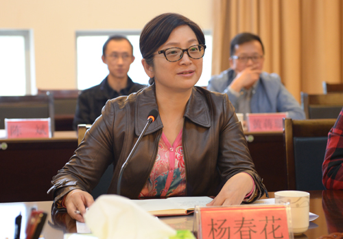 上海市虹口区委常委、区委组织部部长杨春花讲话