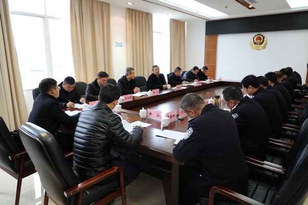 汇报会现场